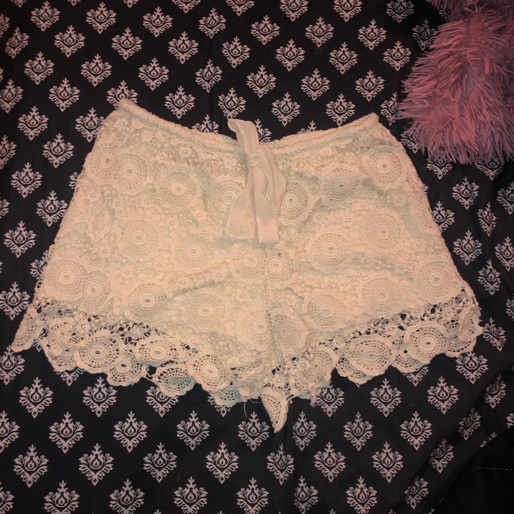 Lace shorts